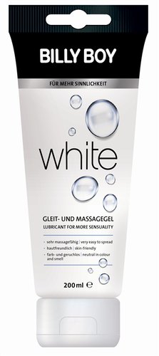 White Gleit- und Massagegel(200ml)