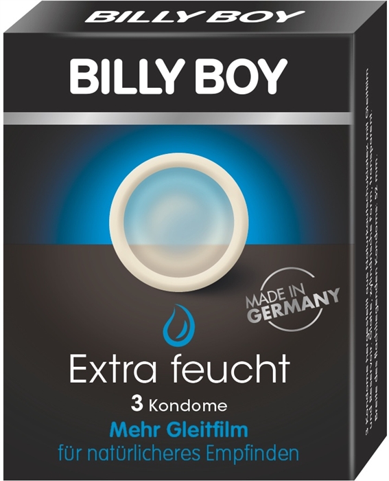 Extra Feucht (3 Kondome)