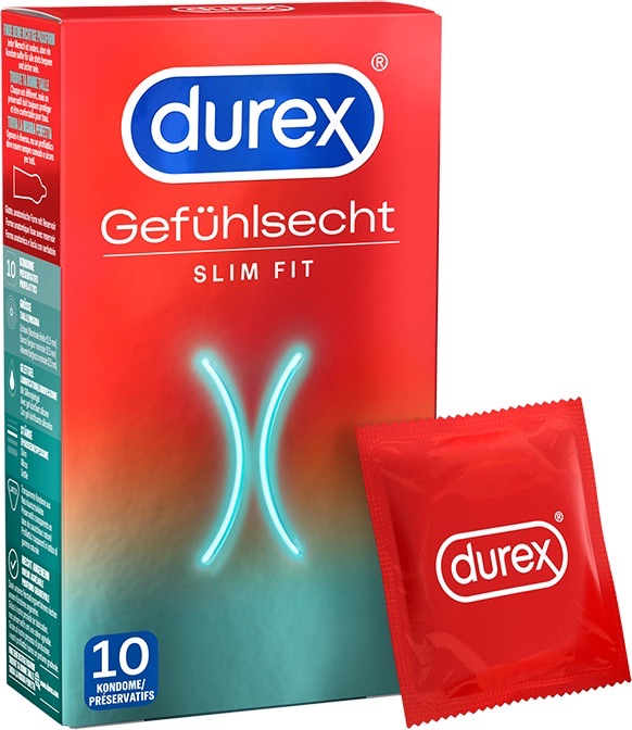 Gefühlsecht Slim Fit (10 Kondome)