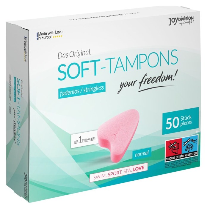 Joydivision Soft-Tampons normal (50 Stück)