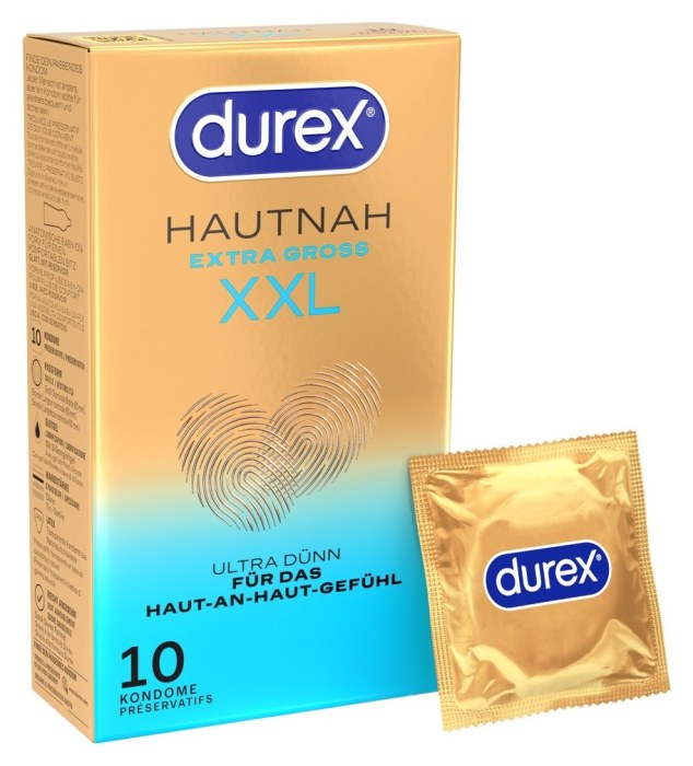 Durex Hautnah Extra Gross XXL (10 Kondome)
